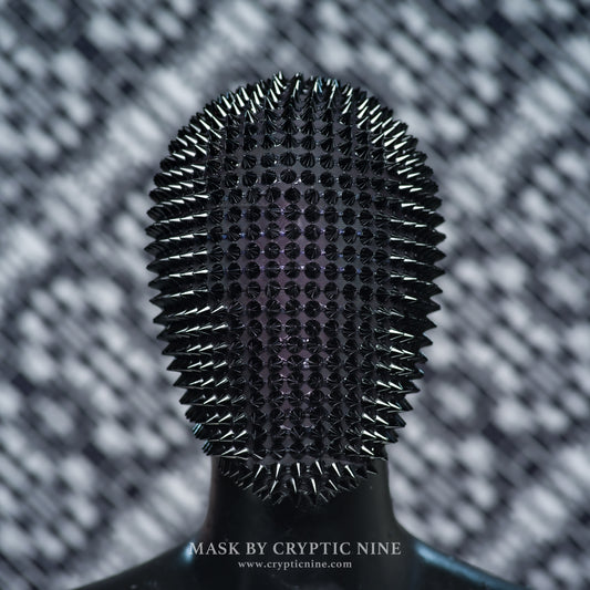 Black Bomber - Black Spike Mask