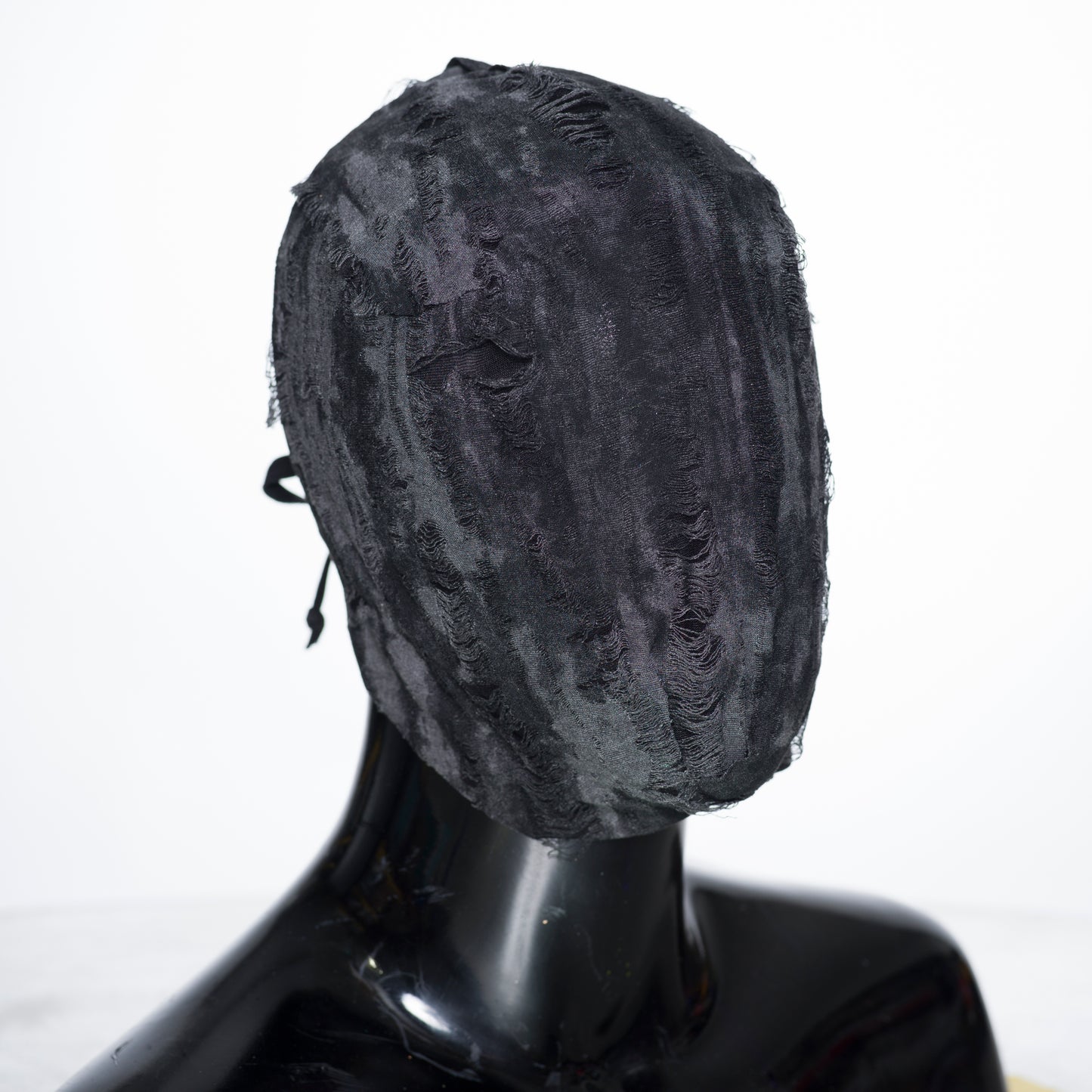 Dark Gothic Fashion Couture Mask, Drape Abstract design V.3
