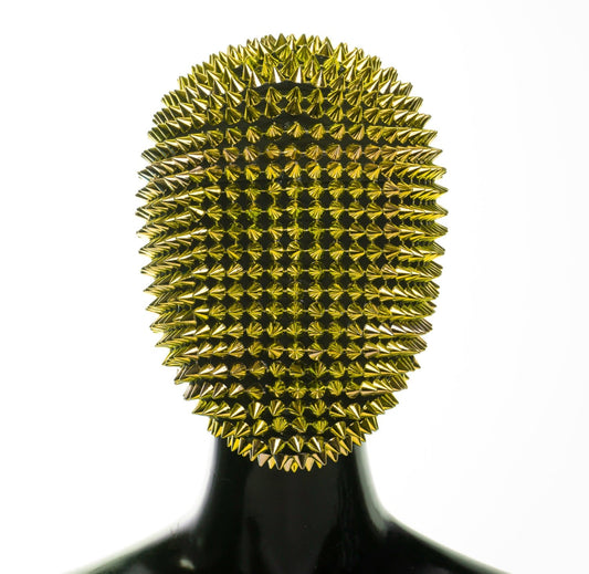 Yellow Sun Spike Mask
