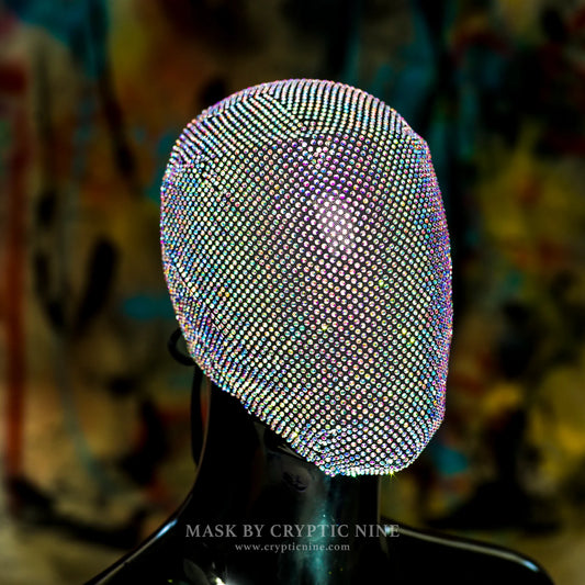 Solar Eclipse - AB Jewel Lace Mask