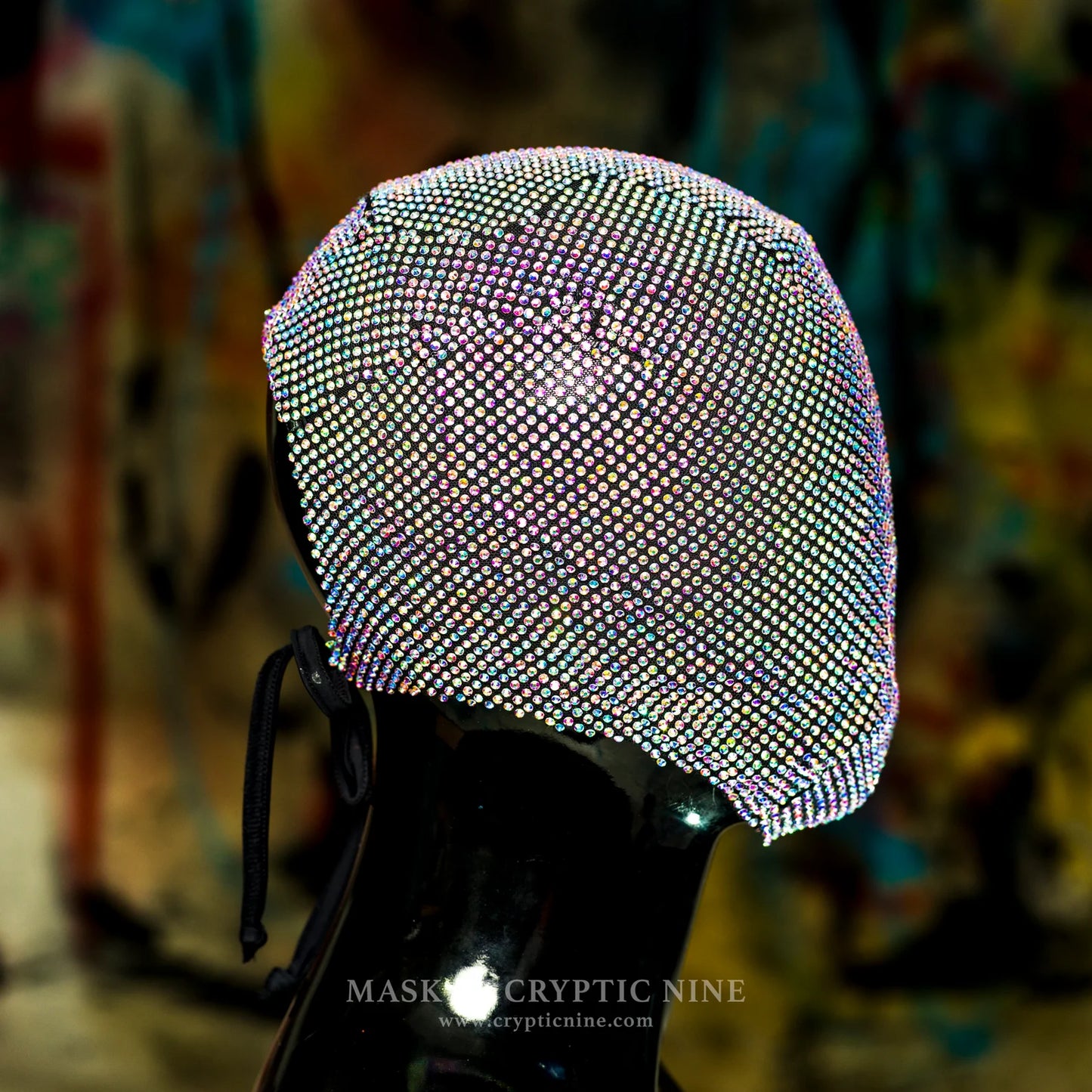 Solar Eclipse - AB Jewel Lace Mask