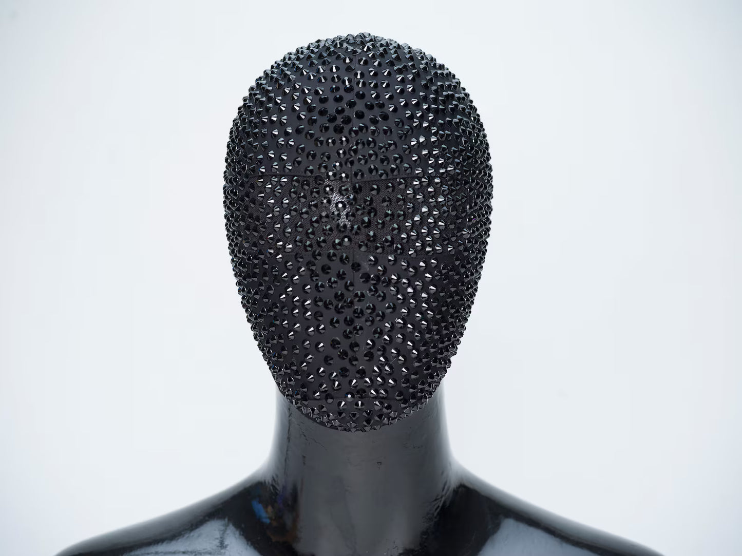 Black Meteorite Crystal Mask