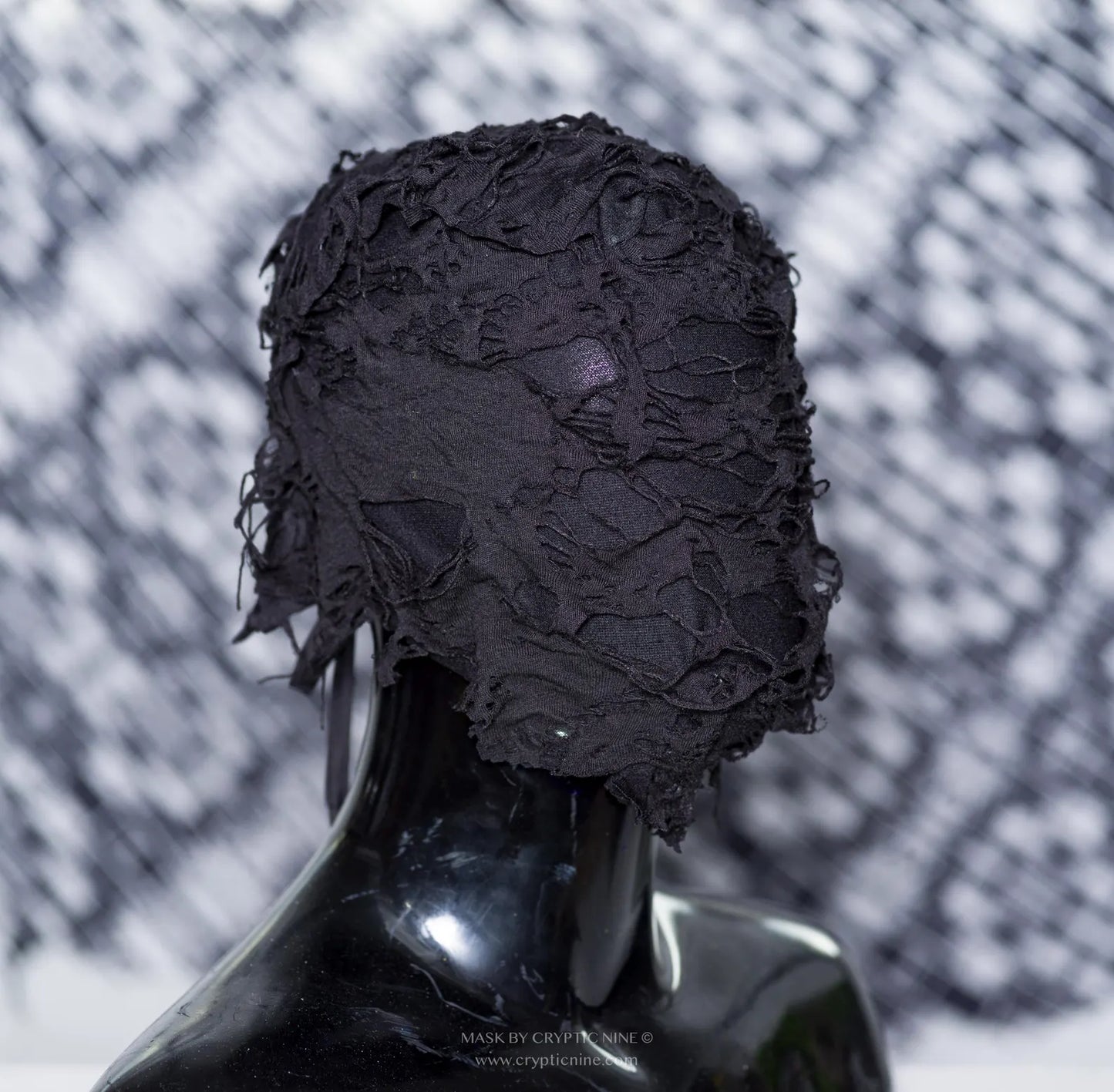 Dark Flow Lace Mask V.4 Abstract Design