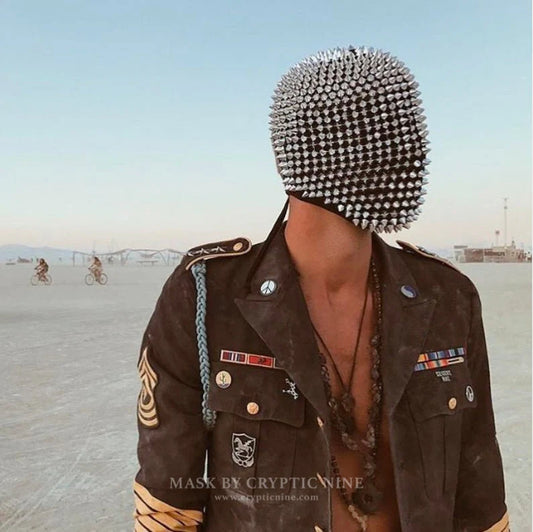 Mad Max - Silver Spike Mask