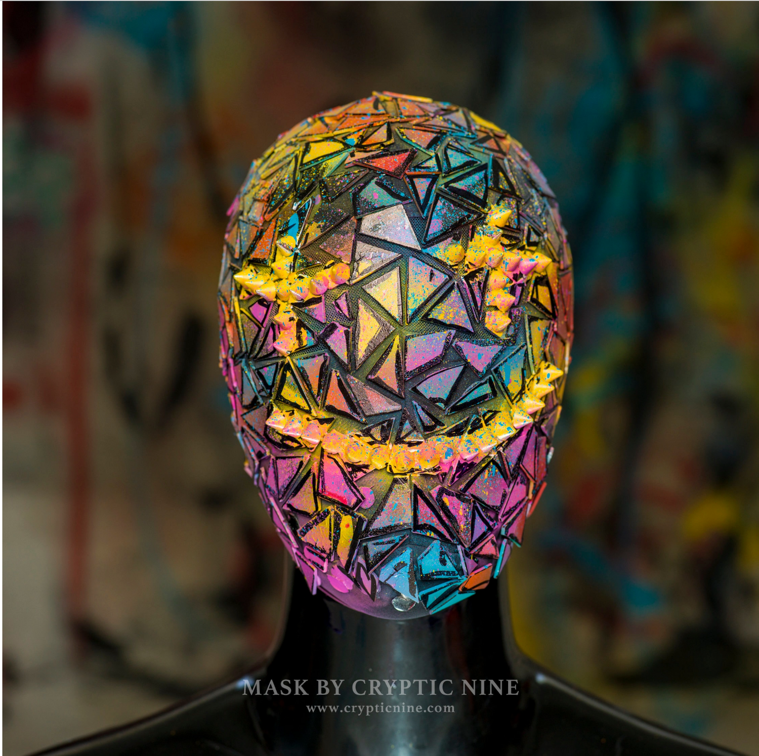 Original Designs Haute Couture Custom Masks by Cryptic Nine