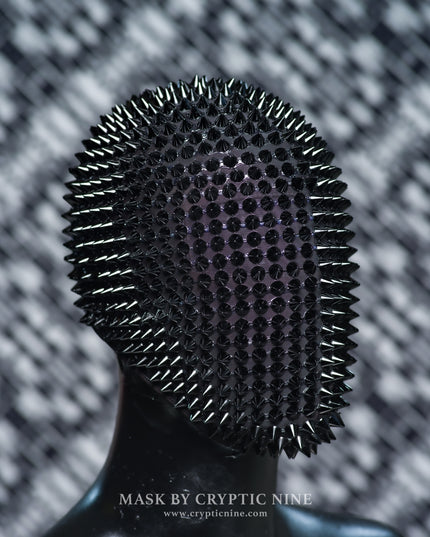 Black Bomber - Black Spike Mask