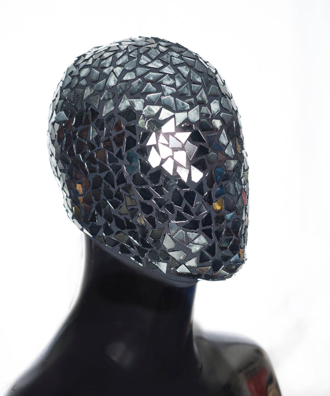 Crazy Mirror V.2 - Broken Mirror Glass Mask