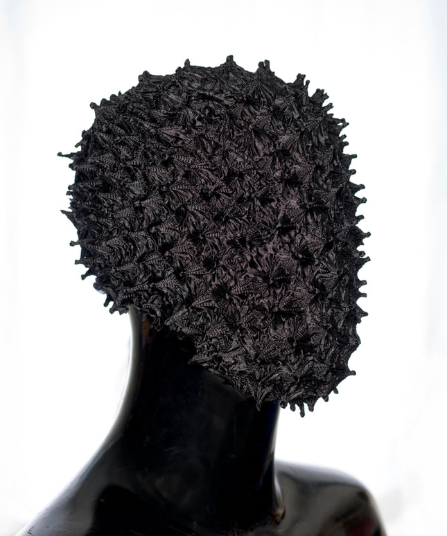 Black Virus Lace Mask