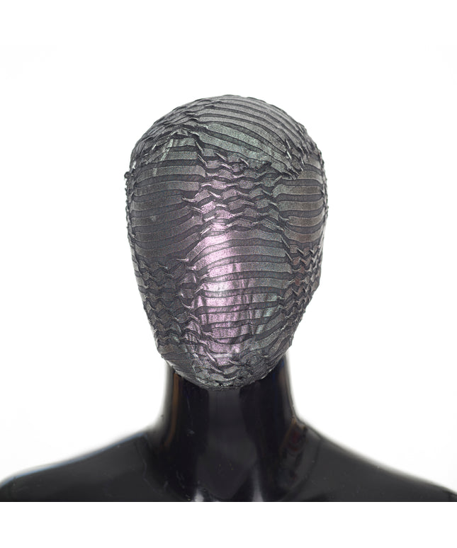 Massives Silber V.3 - Abstrakte Couture-Spitzenmaske