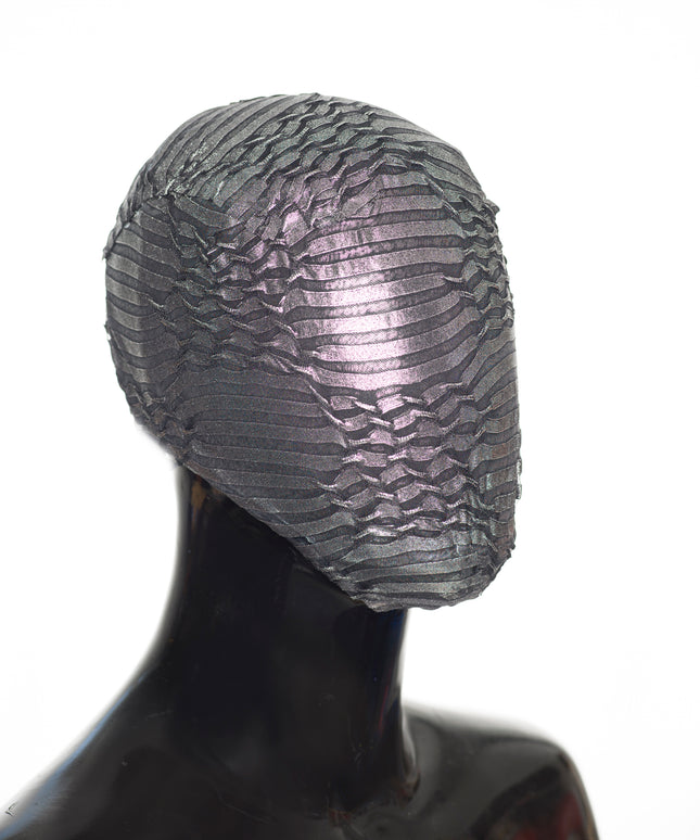 Massives Silber V.3 - Abstrakte Couture-Spitzenmaske