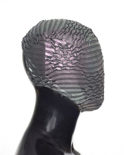 Massives Silber V.3 - Abstrakte Couture-Spitzenmaske