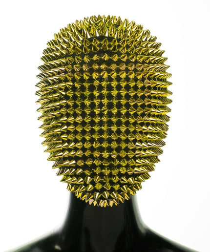 Yellow Sun Spike Mask
