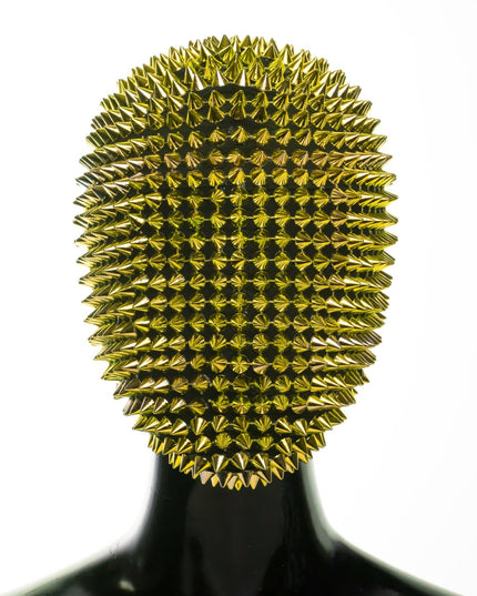 Yellow Sun Spike Mask