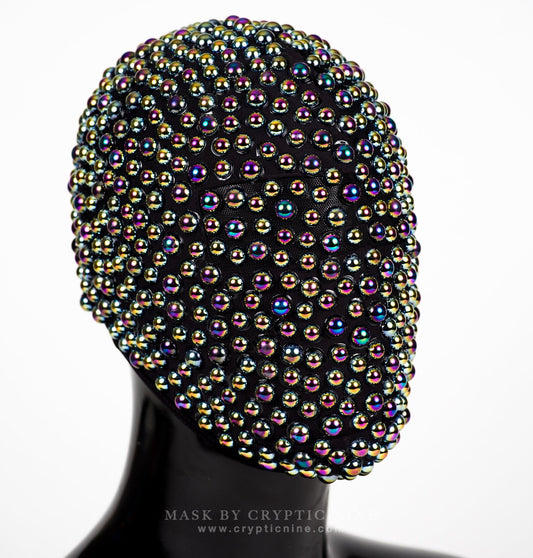 Crab Nebula Multi Color Bead Mask