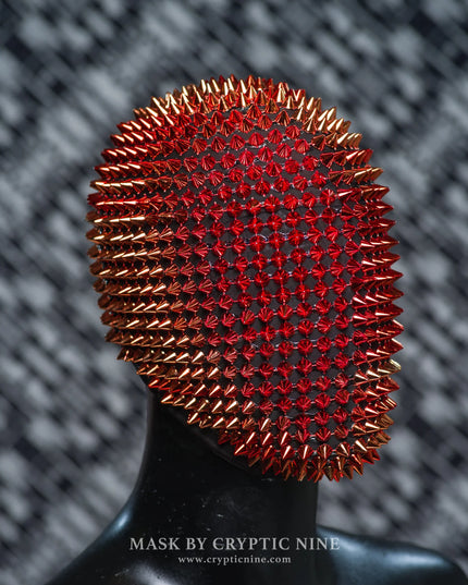 Red Fury - Red Spike Mask