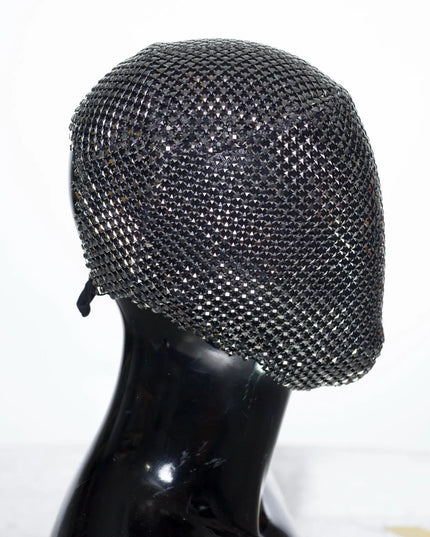 Silver Shadow – Silberne Maze Couture-Spitzenmaske