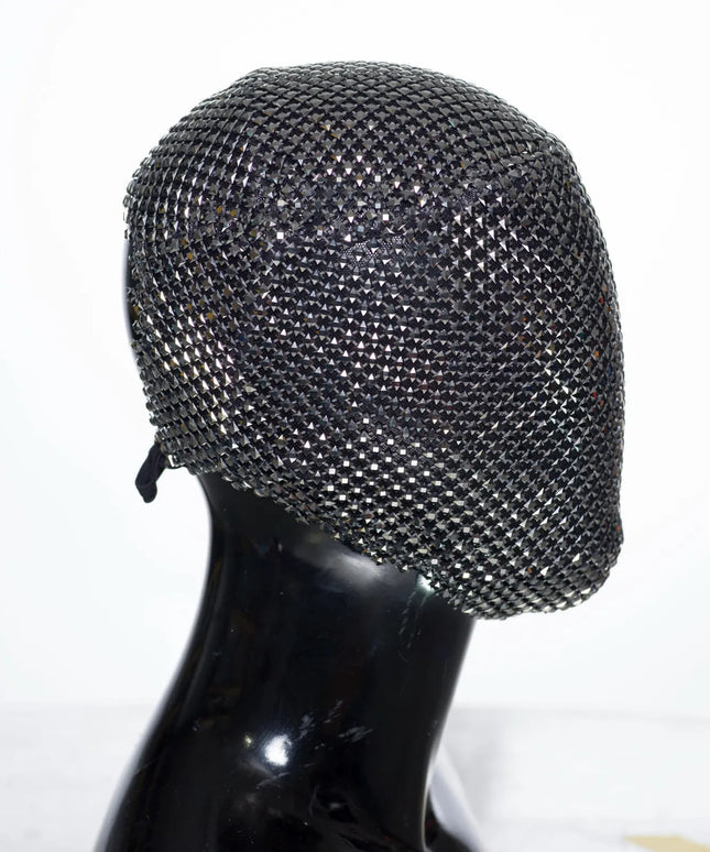 Silver Shadow – Silberne Maze Couture-Spitzenmaske