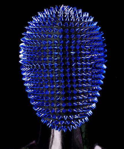 Blue Bomber - Blue Spike Mask