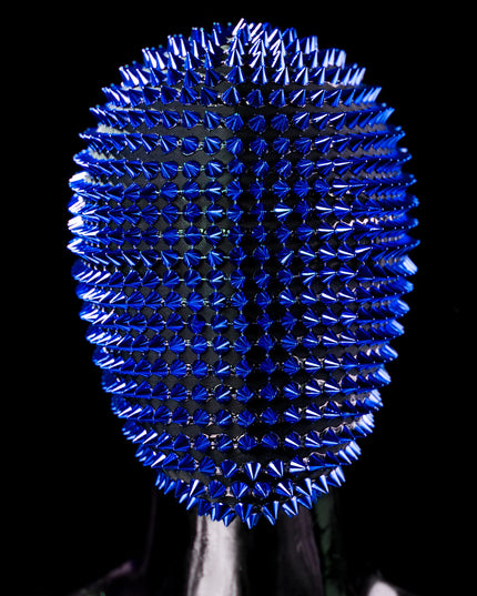 Blue Bomber - Blue Spike Mask