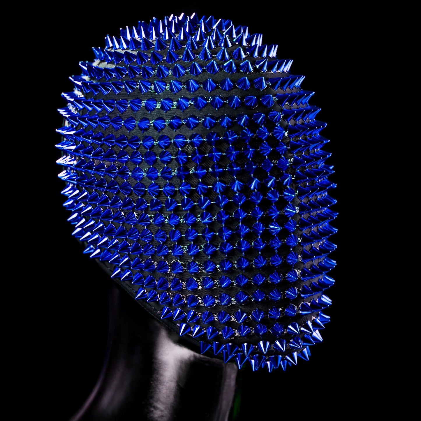 Blue Bomber Spike Mask