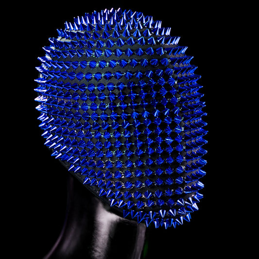 Blue Bomber Spike Mask