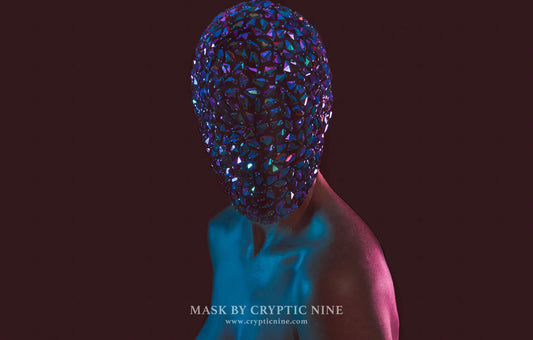 Blue Monster Rock Mask