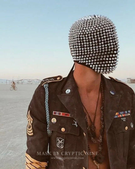 Mad Max - Silver Spike Mask