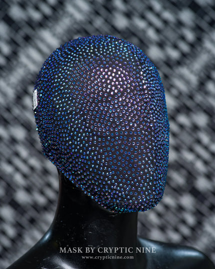 Blaue Sternkristallmaske 