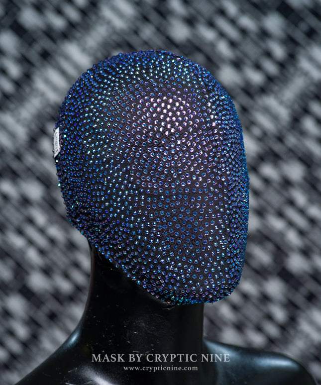 Blue Star Crystal Mask