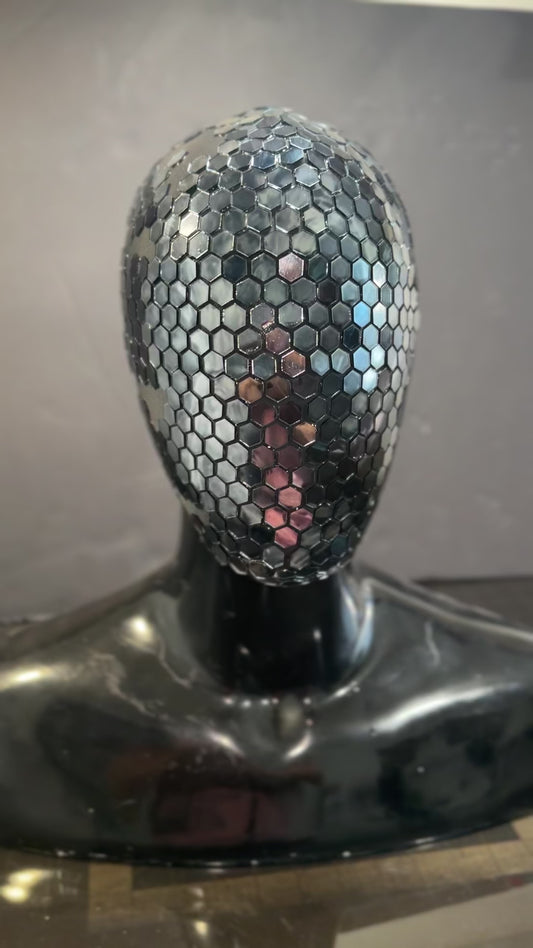 The Honeycomb - Mirror Glass Mask